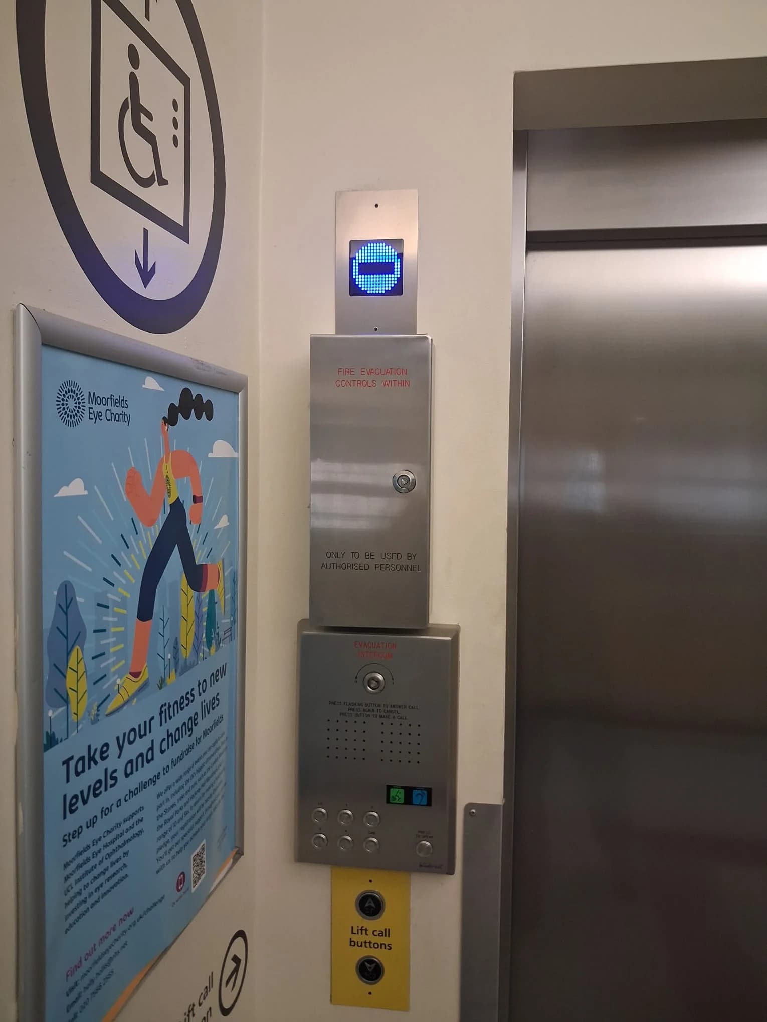 Lift area maintenance follow-up work