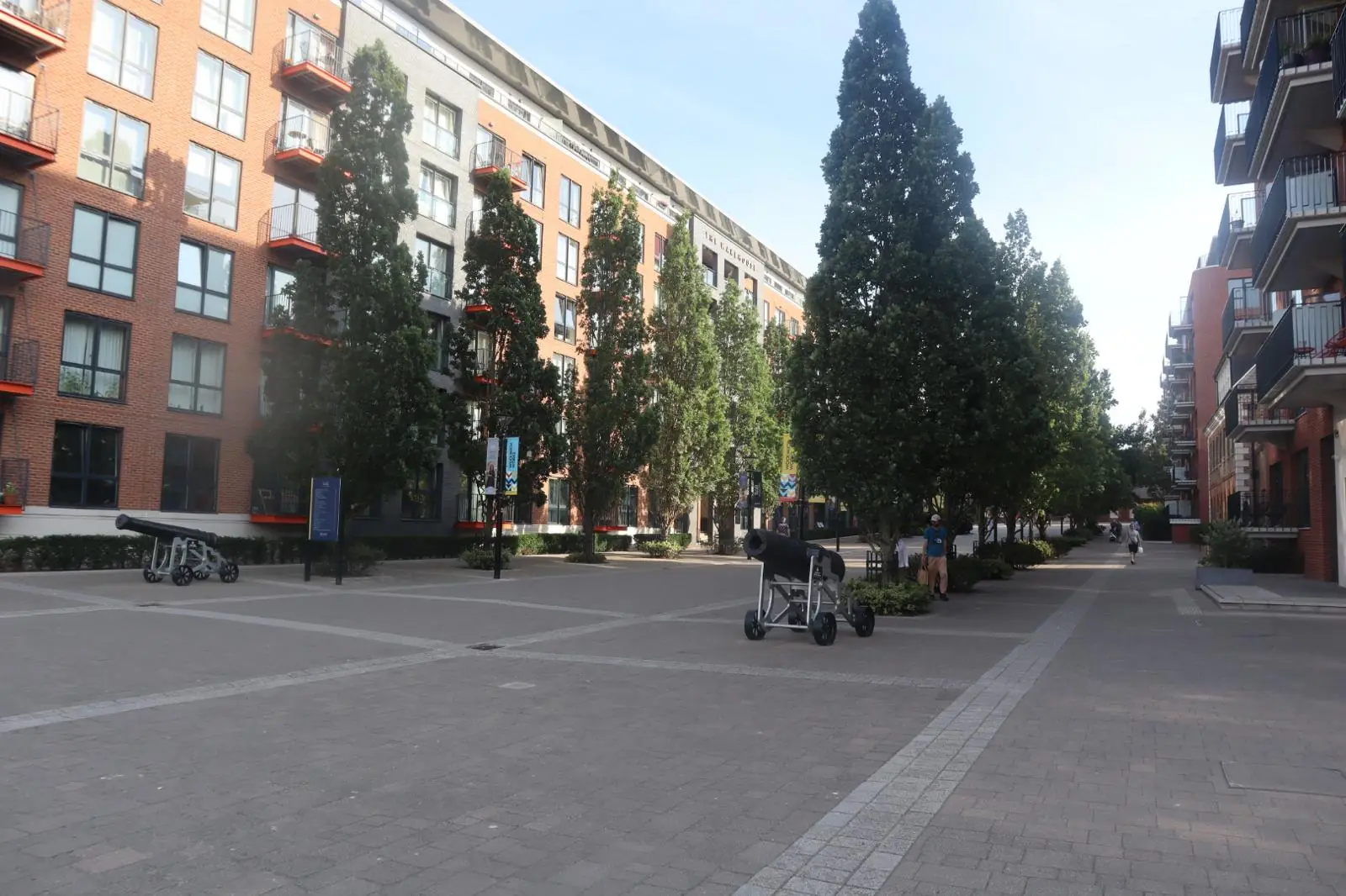Public streets and buildings around the Royal Arsenal in Woolwich