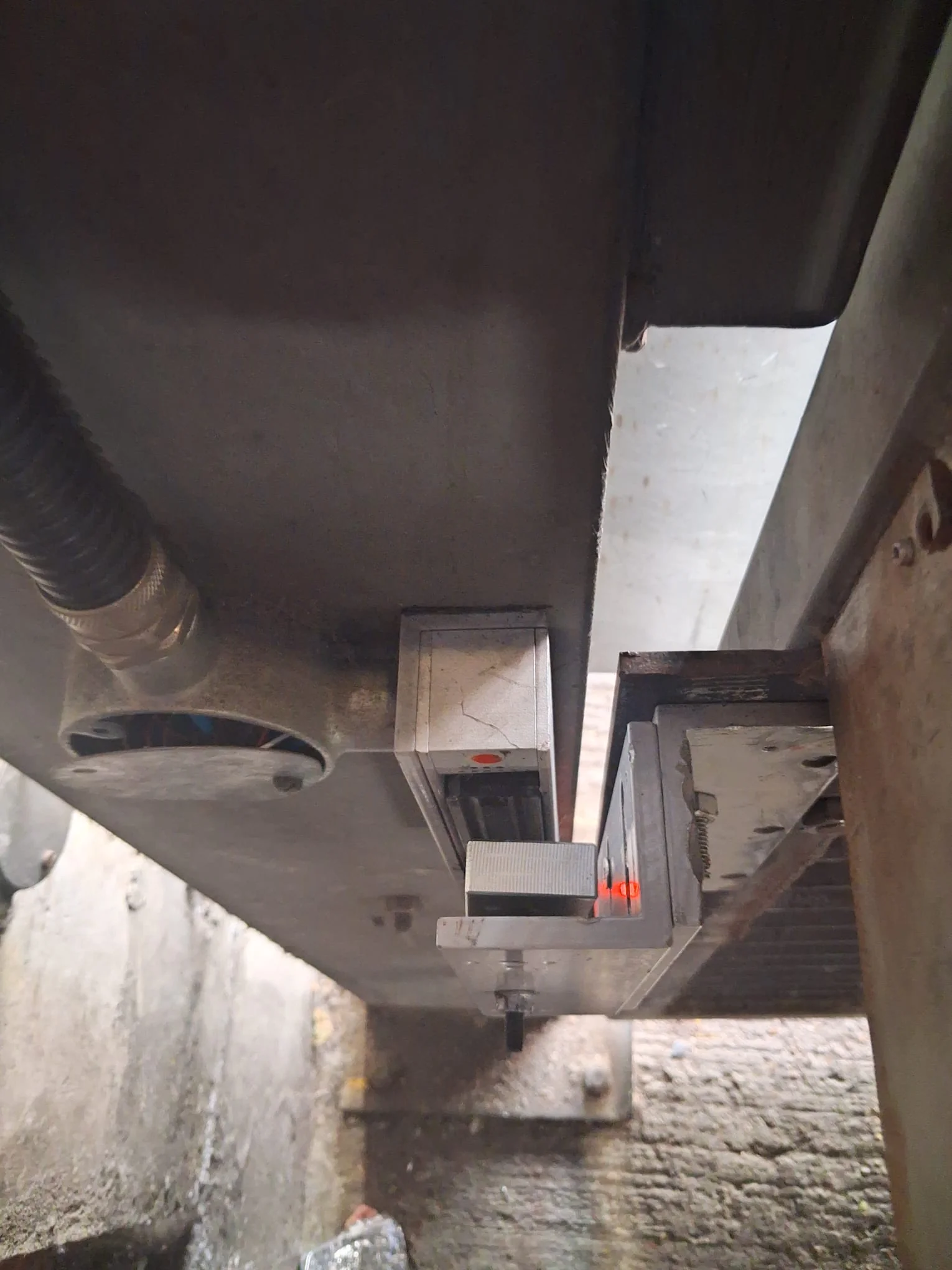 Door entry control equipment reinstated after repair