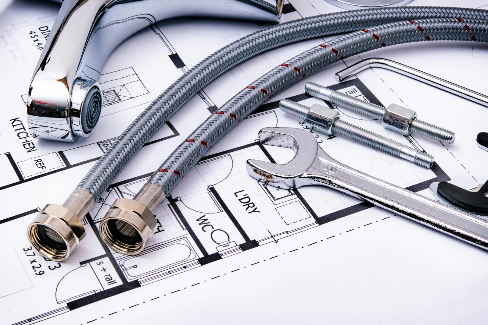 Domestic water system pipework