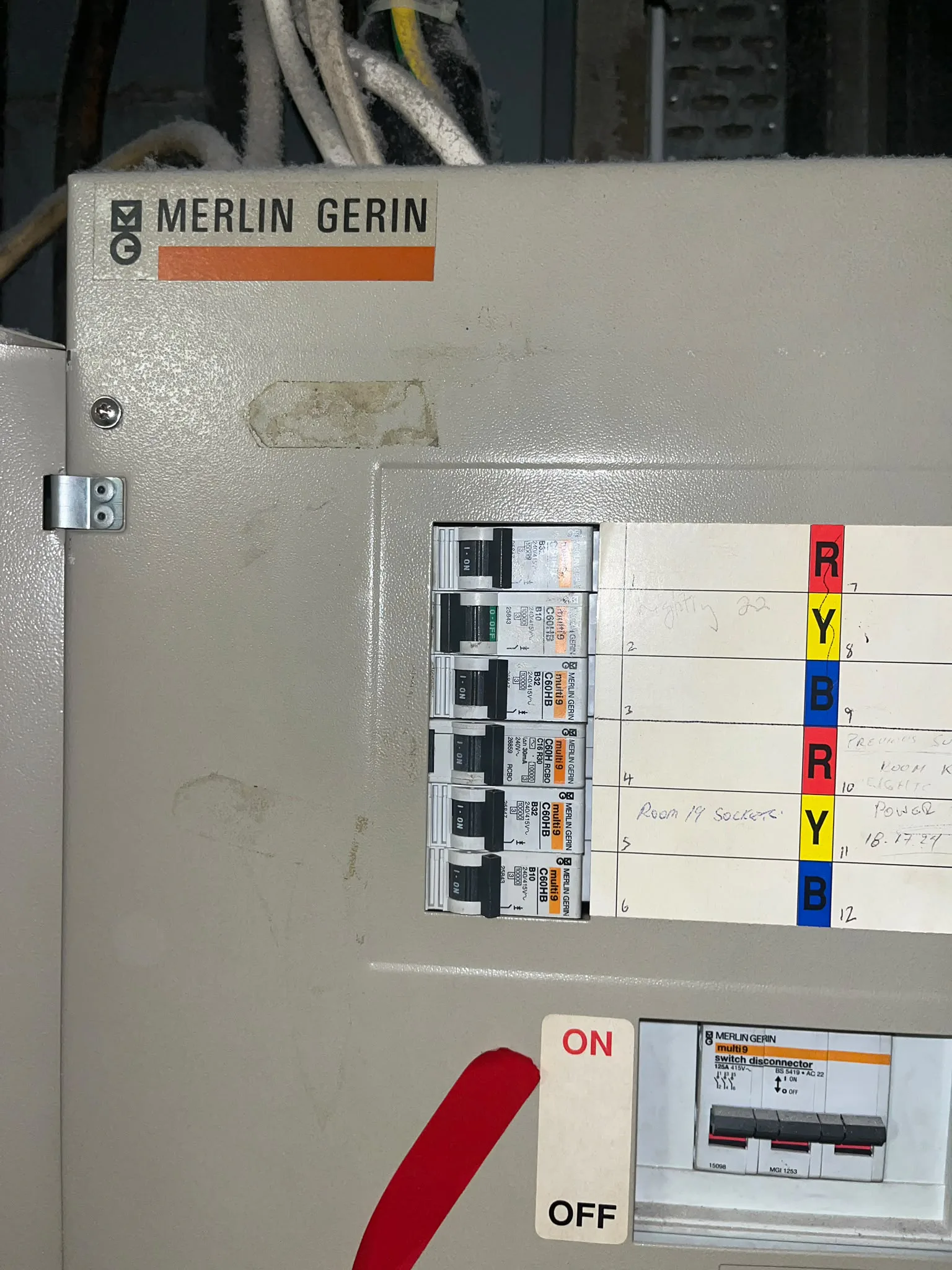 Pull-cord switch mechanism isolation