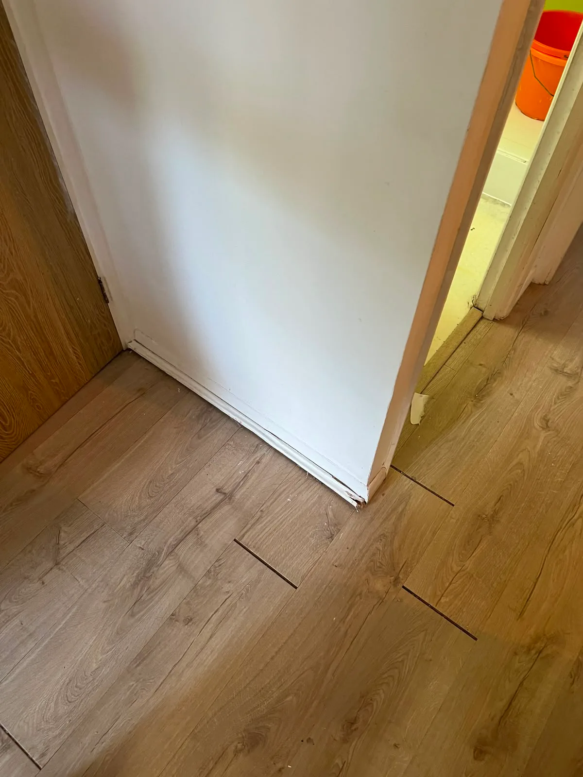 Main Hallway Grooves Before